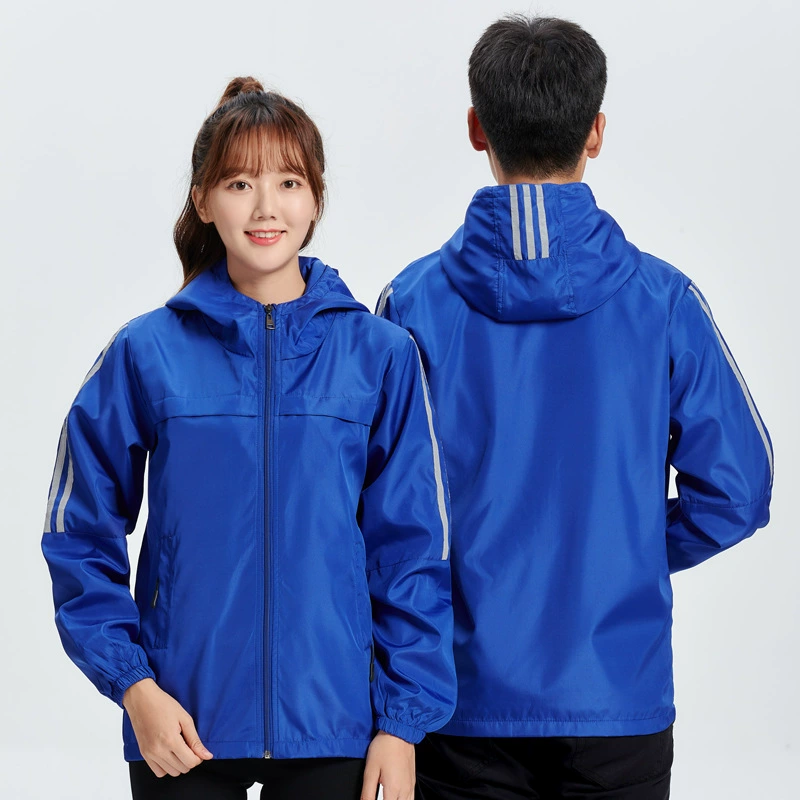 Новая рекламная одежда продавец рабочей одежды ветровка на заказ ветрозащитная рекламная ветровка рекламная рубашка логотип с принтом на заказ