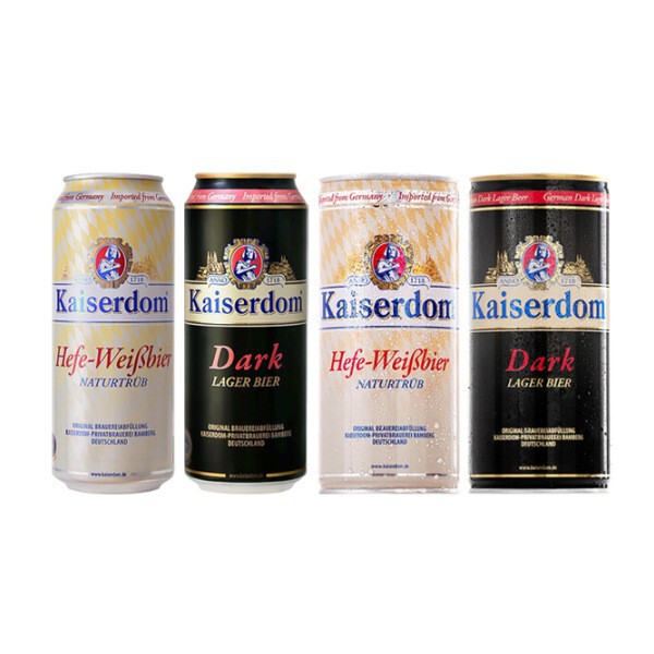 German imported beer kaiserdom Caesar Black/Caesar white beer 1L * 12 listen to the whole box