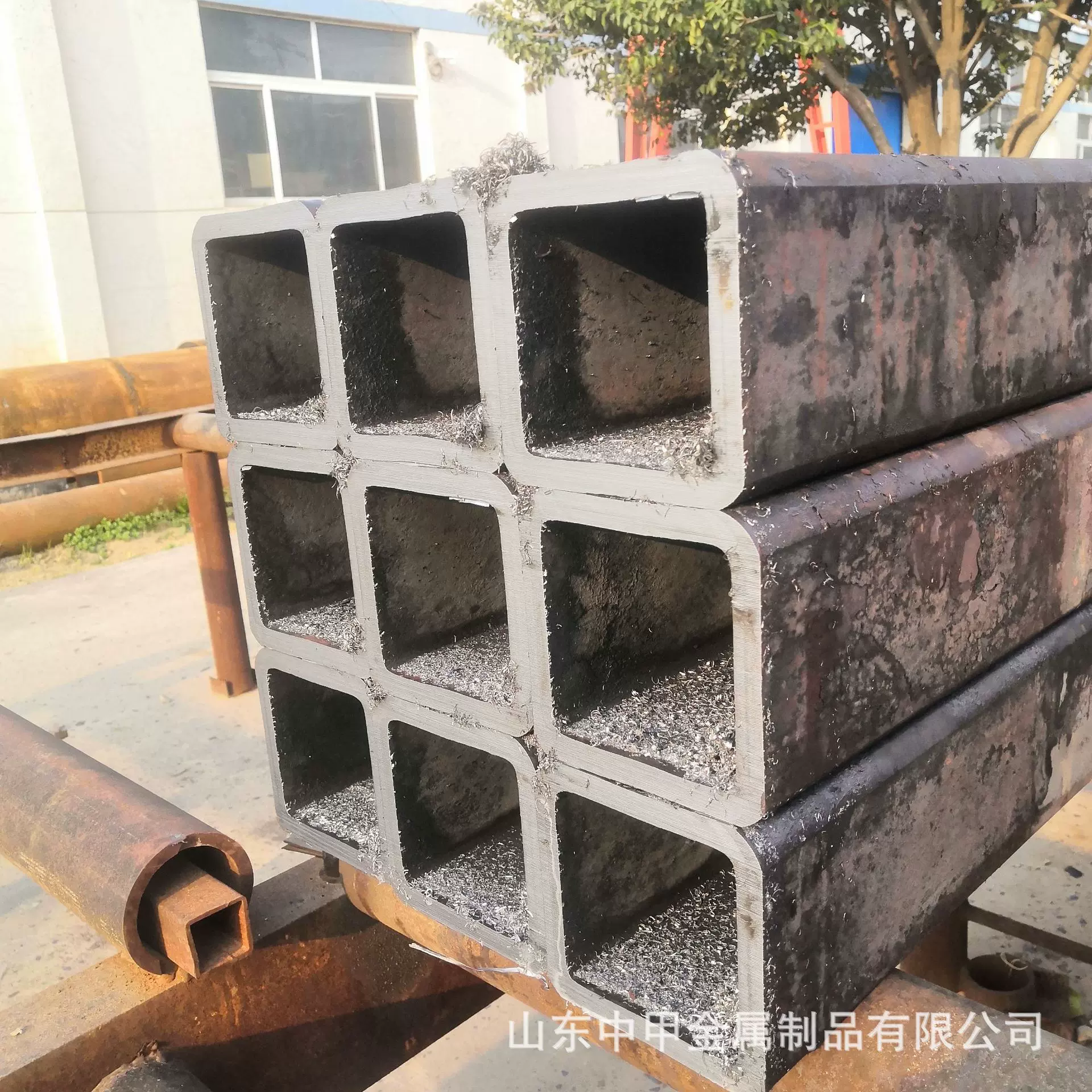 Q355B无缝方管锰钢套管S355J0欧标方管ST52方矩管