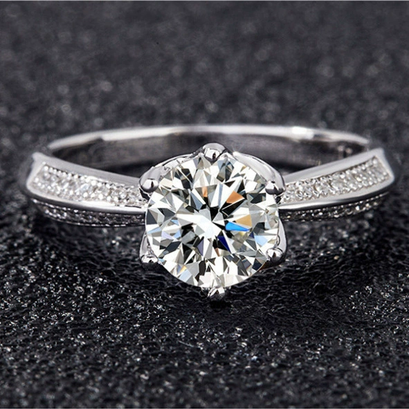 One size ring, platinum 950 sample