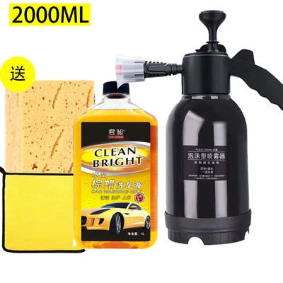 Car cleaning tools Handheld Spray Type for Watering Flowers - black-gray-car-wash-suit
