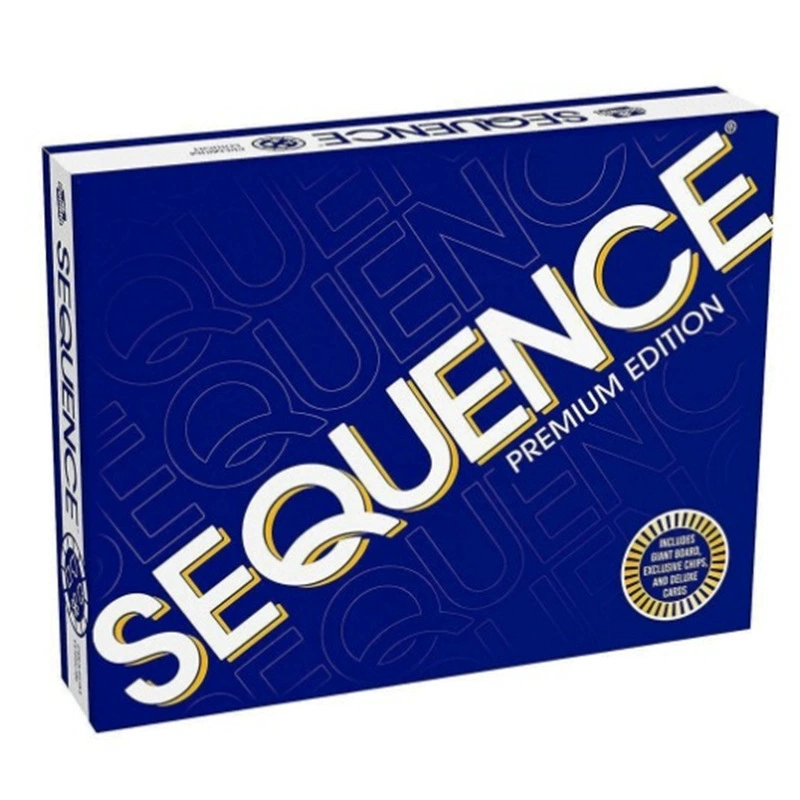 [英文版SEQUENCE GAME 序列迷阵花式五子棋桌游卡牌聚会休闲游戏棋]