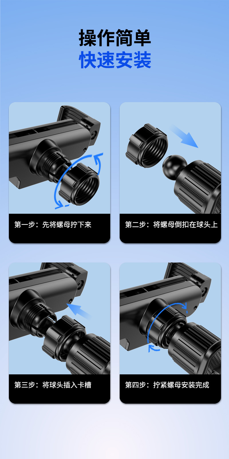 Suitable for Huawei Pura X View/MAX and Apple iPhone Duo, this is a wide-angle foldable car phone holder