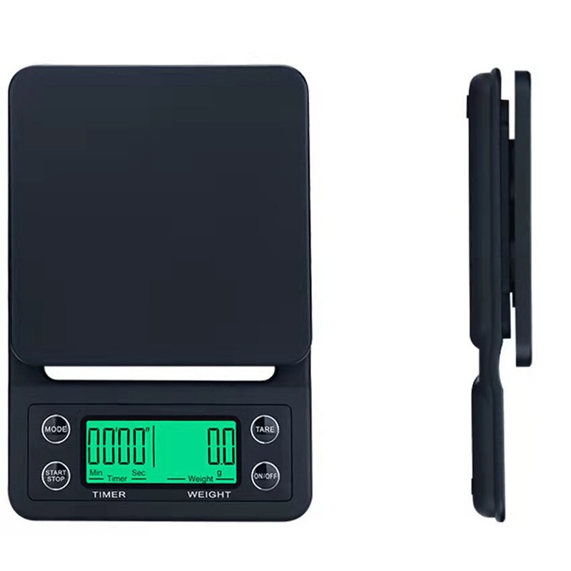 Italian hand coffee scale 0.1G multi-function timing coffee scale kitchen scale bar gram said foreign trade Amazon