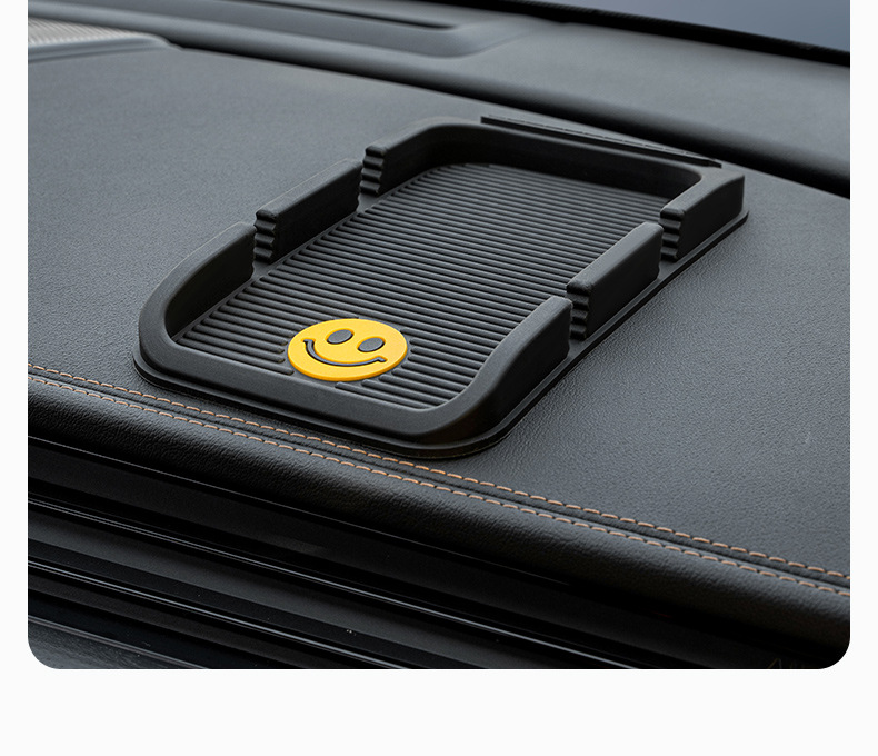 Multifunctional new car mobile phone anti-skid pad anti-bump does not fall off mobile phone navigation bracket parking sign factory