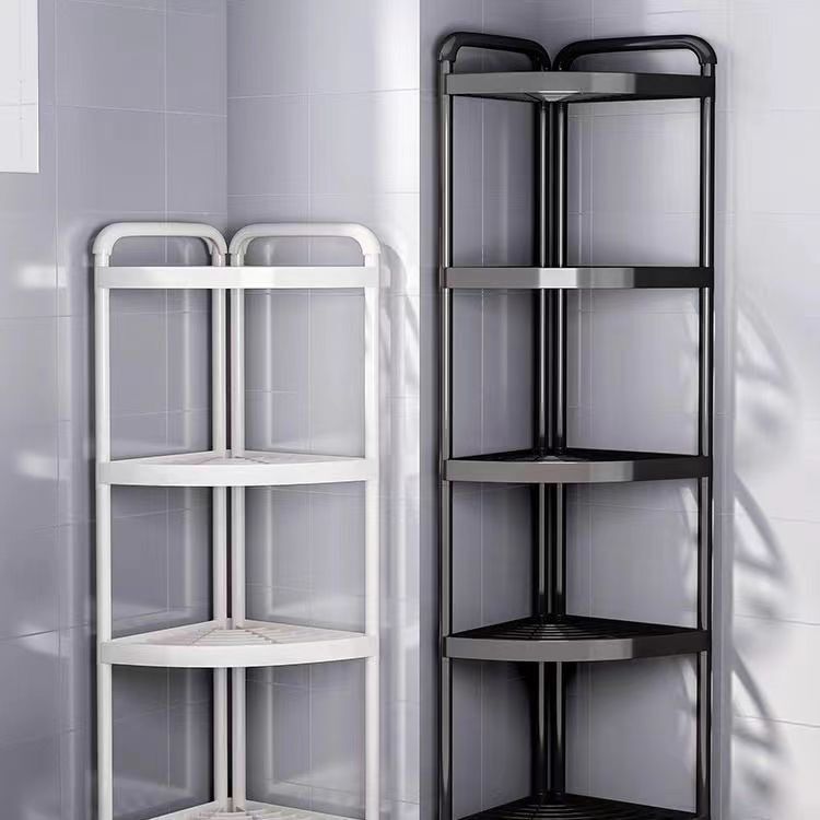 Corner Rack Toilet Rack Floor-type Bathroom Tripod Gap Storage Rack Bathroom Storage Rack