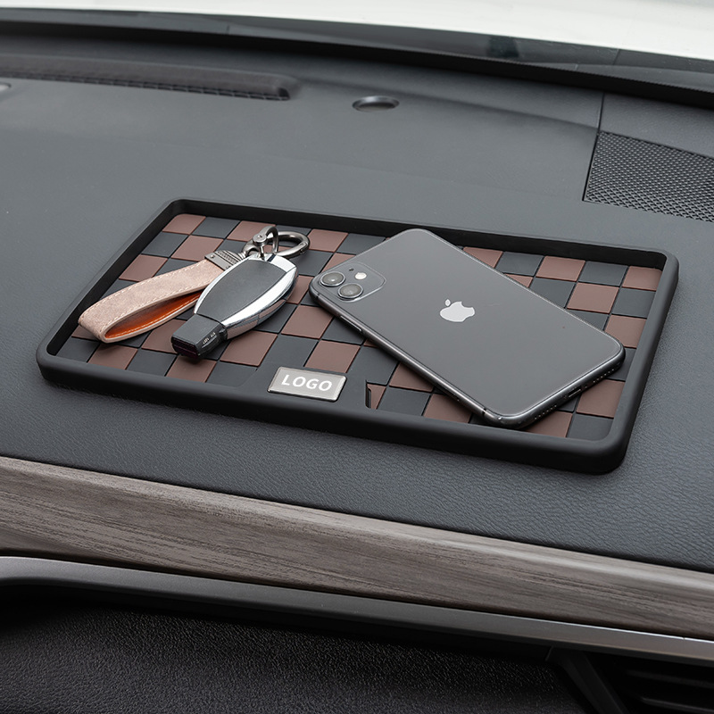 New car anti-slip mat, car sun protection mat, dashboard mat for mobile phones, perfume, and decorative items, easy to apply