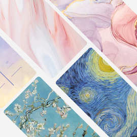 彩印PU瑜伽垫天然橡胶防滑家用男女专业健身垫静音减震舞蹈垫印花