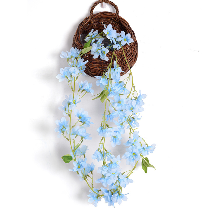 135 cabeza de primavera flor vid azul