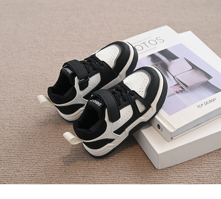 Klassische Panda Canvas Sneaker Für Kinder Bequeme Freizeitschuhe_voghion.com