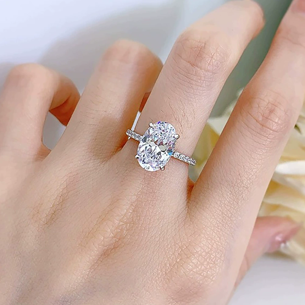 Fashionable platinum ring, ebay, Amazon, European style, Japanese and Korean