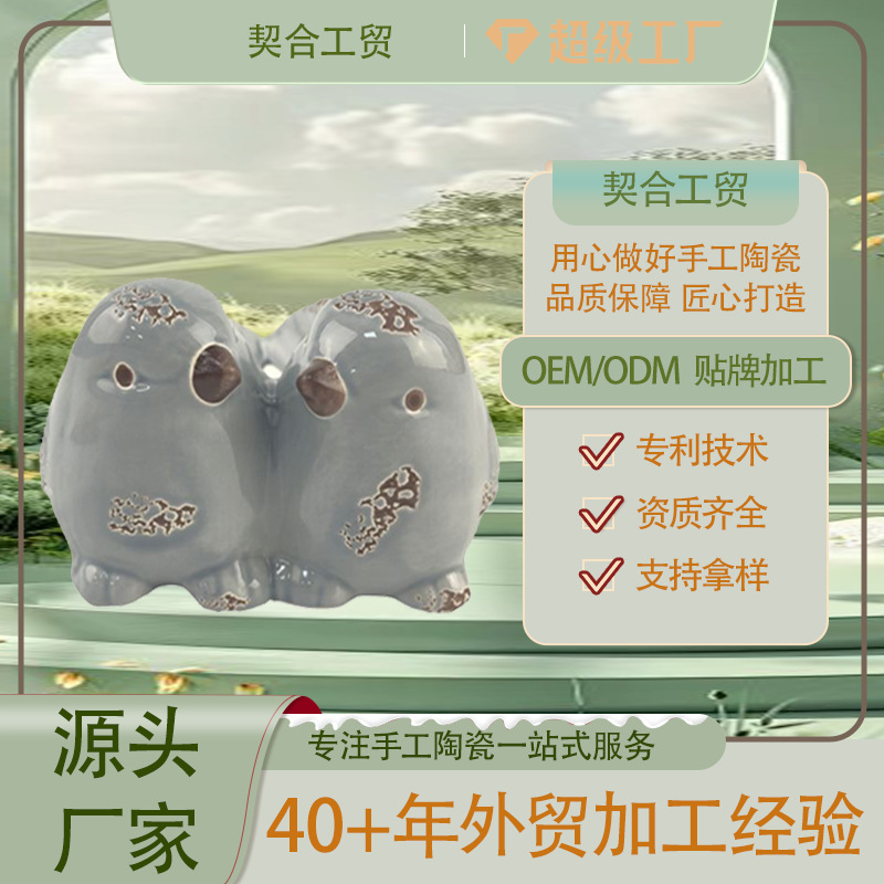 Cerámica americana ornamentos de pájaros decorativos creativos para el hogar escritorio de entrada sala de estar artesanía decoración animal