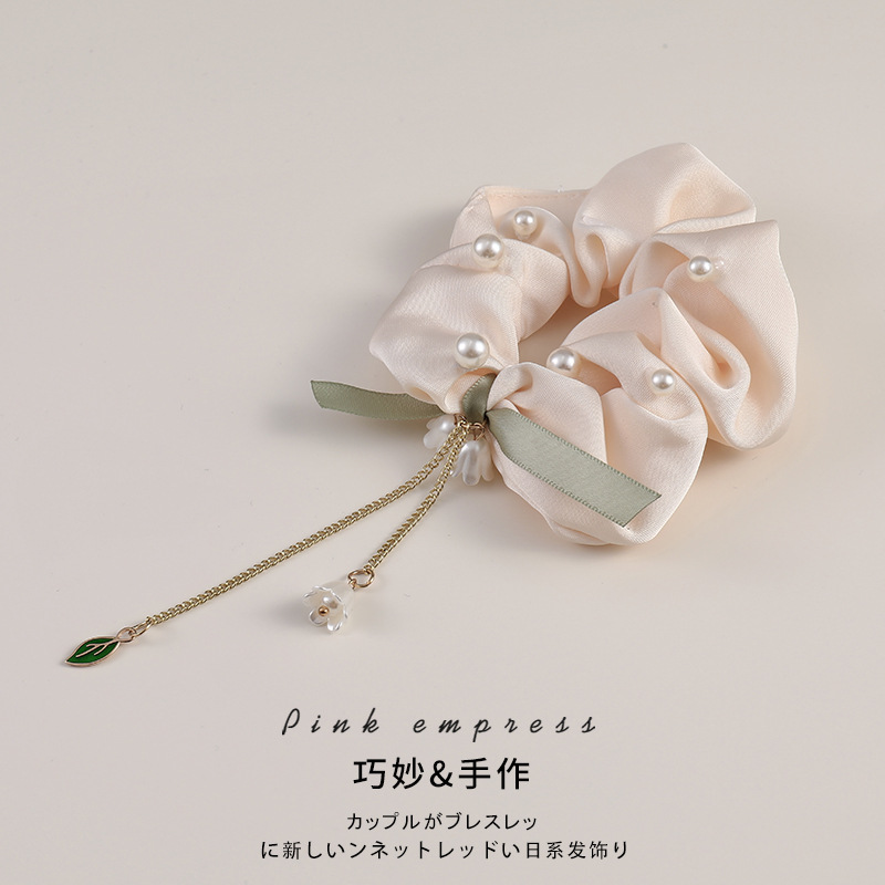 Encaje Encaje Encaje Encaje Encaje Rojo Mujer Red 2025 Nuevo Encaje Encaje Cuerda para la cabeza Cuerda para el cabello de alta elasticidad Tazo de banda de goma para el cabello