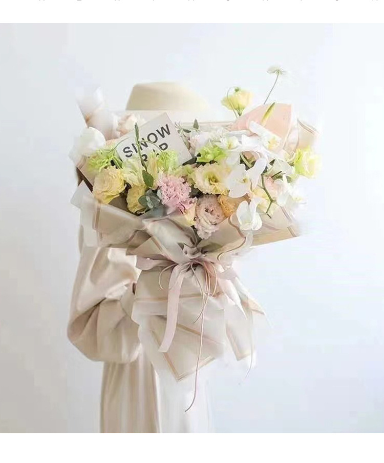 320g Weight Korean Floral Wrapping Paper Event & Party Supplies 1 Pack of 20 Sheets Quantity Elegant Romantic Solid Color Korean Plain Paper Daily Date Korean Floral Wrapping Paper Party Supplies Gift Wrapping Supplies 1 Pack Of 20 Sheets