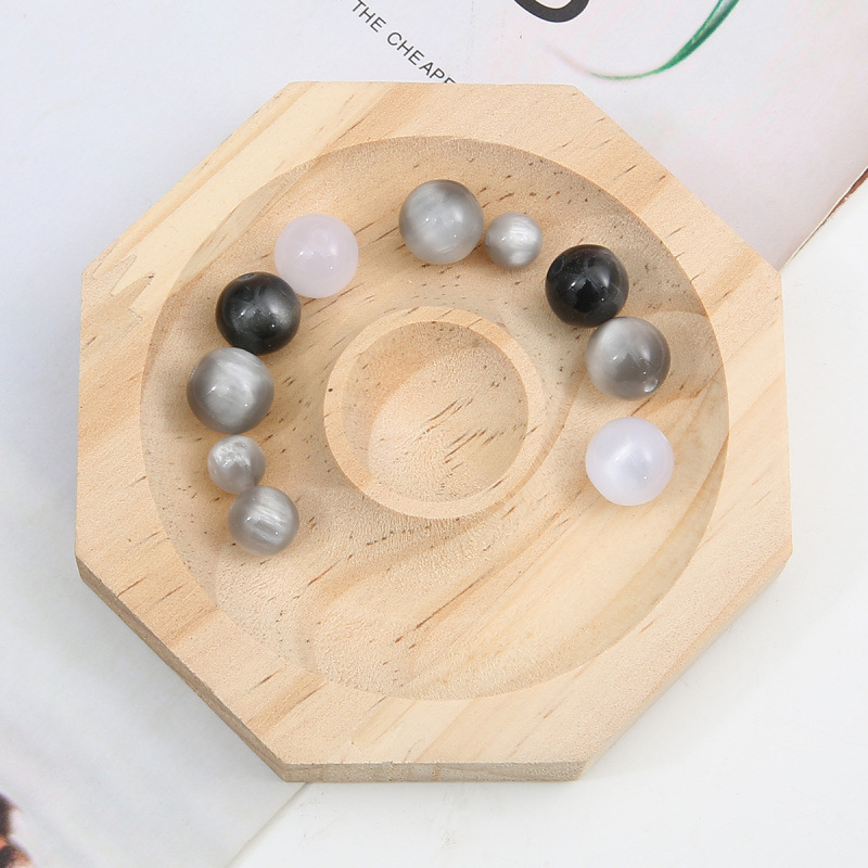 1#소나무 색상| 직경 약 9.5cm, 높이 1.5cm, 팔각형, 1개/팩