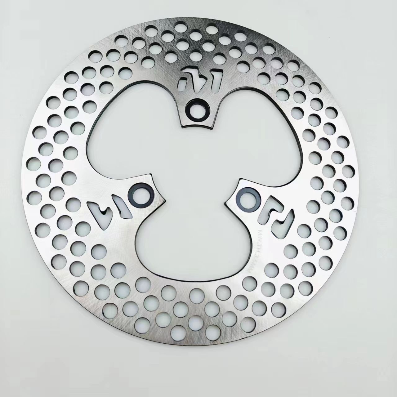Xiaoniu Electric Vehicle Modified Front and Rear Disc Brake Fixed Disc Oversized Hole Oversized Aircraft Sound Quenched Forged Steel Laser Cutting