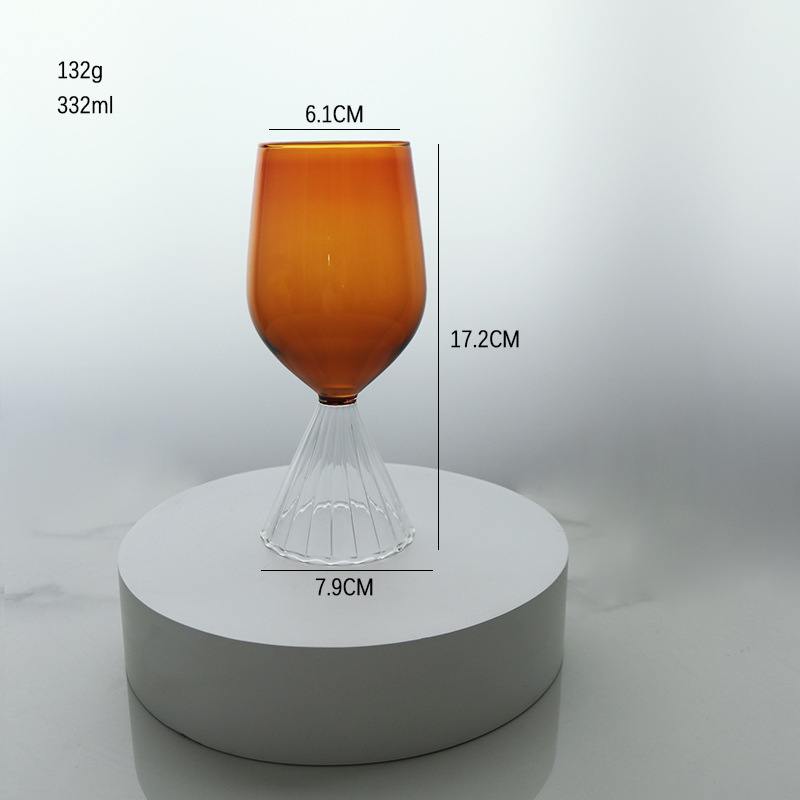 Copa de champán Copa de vino de estilo europeo Copa de uva creativa Copa de vino romántica Copa de vino color