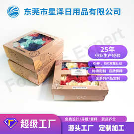 皂花厂家定制贴牌代工沐浴香皂花soap flower纸香皂 玫瑰皂纸厂家