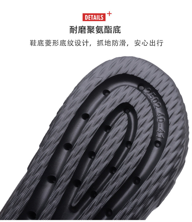 Dép sandal nam da bò lớp đầu hở ngón thoáng khí chống trượt đi biển — GA07 màu nâu, GA07 màu đen chi tiết 11