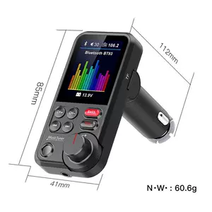BT93 car mp3 Bluetooth hands-free QC3.0 fast charging car charging card high fidelity hifi lossless music player