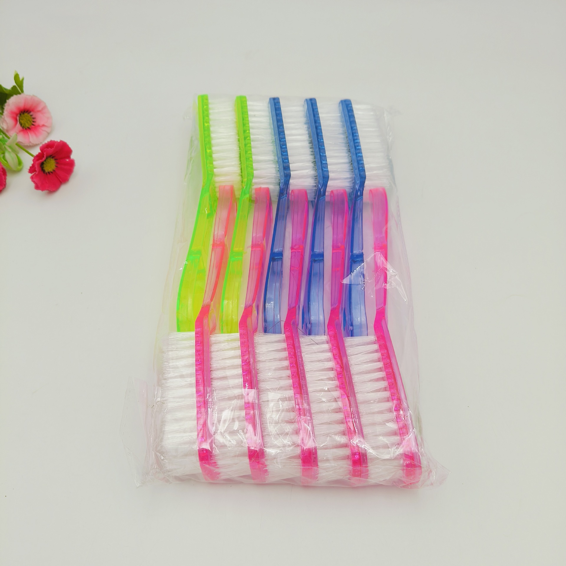 Cepillo de zapatos de cristal transparente (480 piezas en una caja)