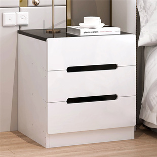Bedside Cabinet Modern Simple Storage Rack Nordic Ins Style Bedroom Bedside Storage Mini Small Storage Cabinet