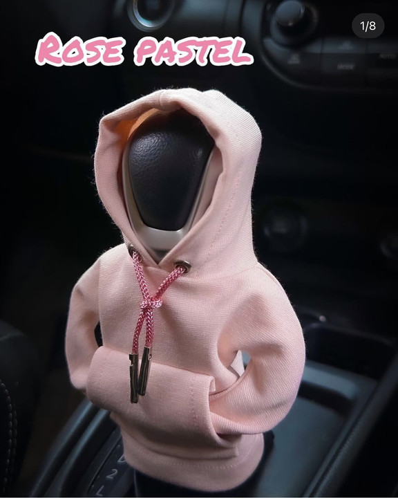 Transfronterizo nuevo Shifter perilla con capucha cubierta coche palanca de cambios con capucha ropa cubierta