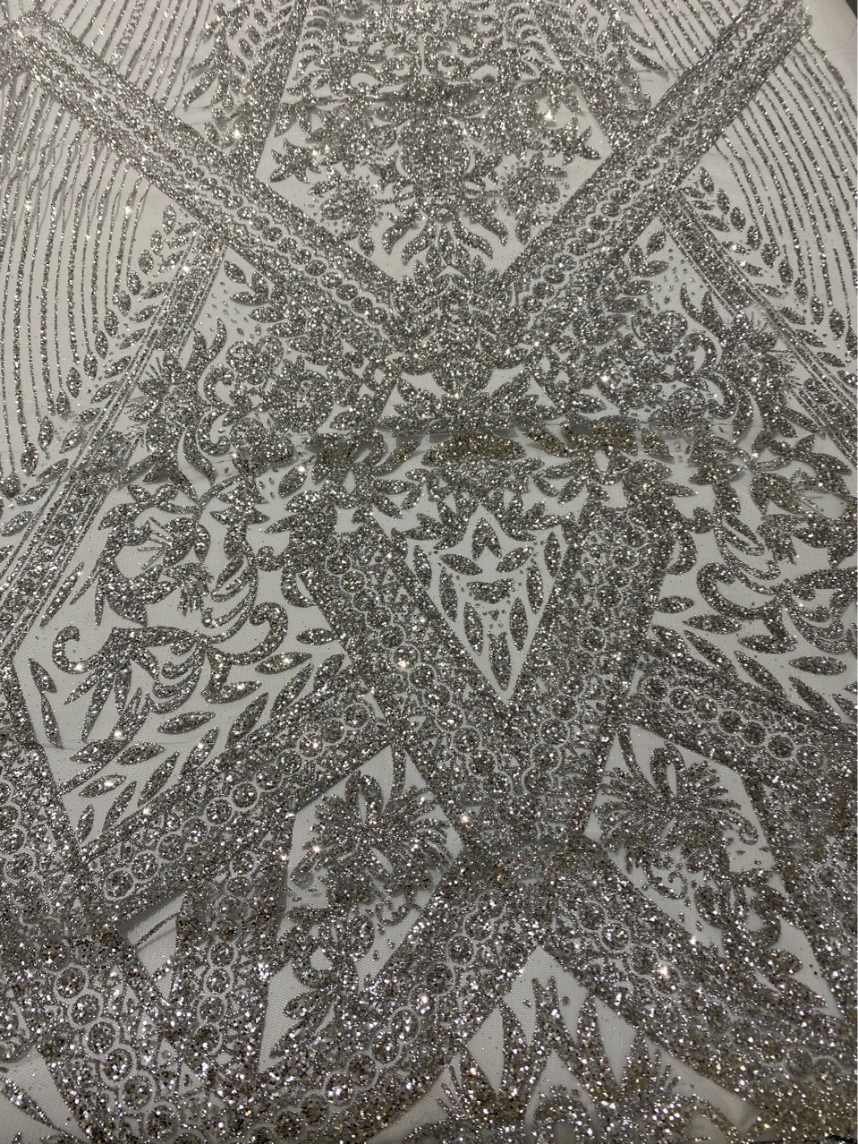 晚礼服婚纱喷金网布服装网布网纱网眼布裙纱服面料童装洒金花