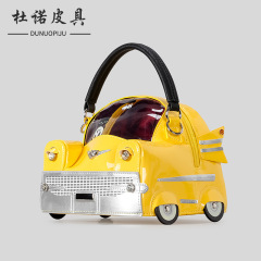 クリエイティブかわいい車の形のハンドバッグストリートクールな特殊な形のバッグシングルショルダーメッセンジャーバッグ工場卸売