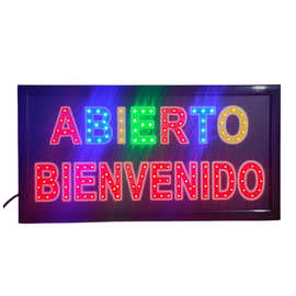 悬挂式LED电子灯箱广告牌展示跑马闪光灯牌门头悬挂标识霓虹灯牌