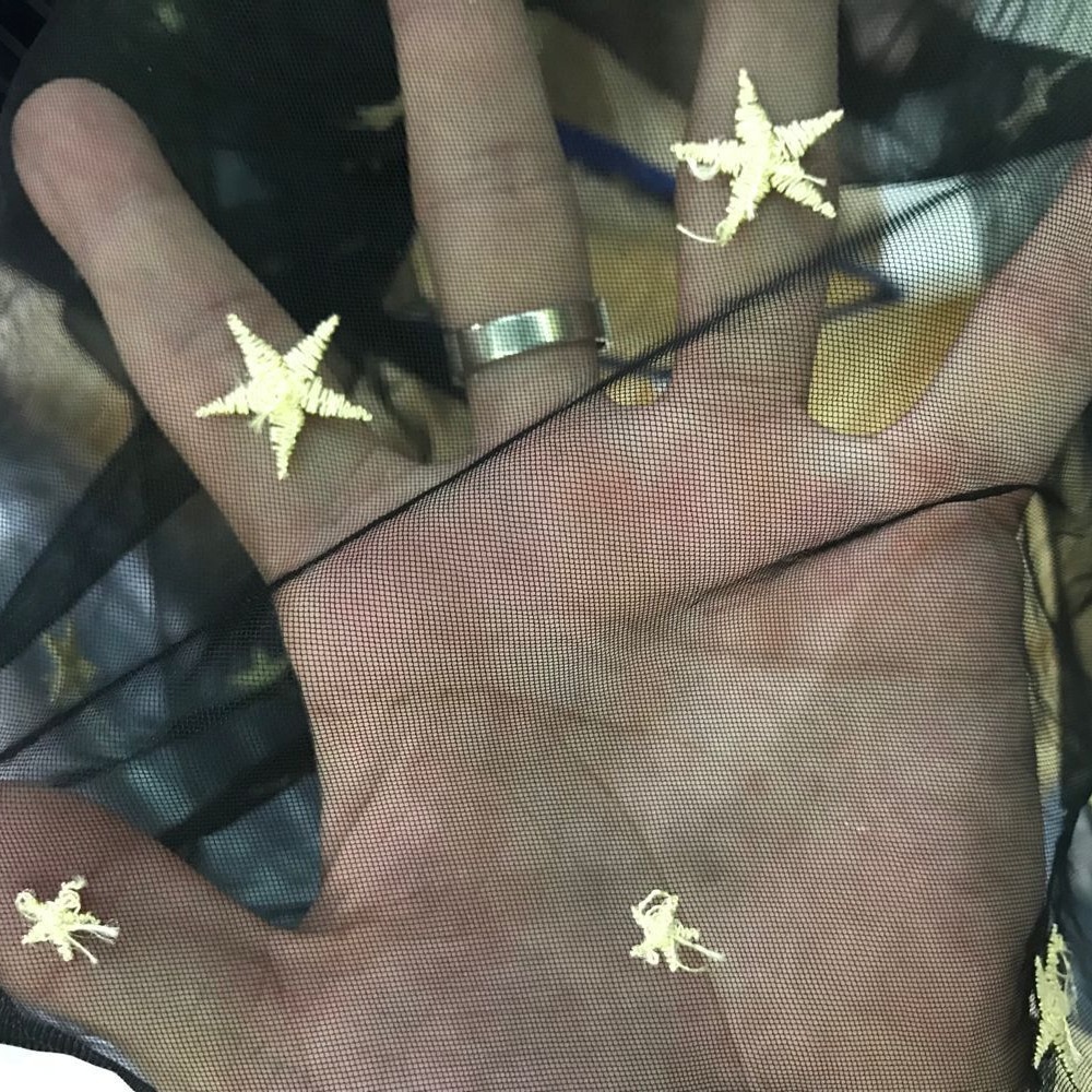 推荐厂家生产 服装玩具网布 涤纶网眼布，印花网眼布，女装网眼布