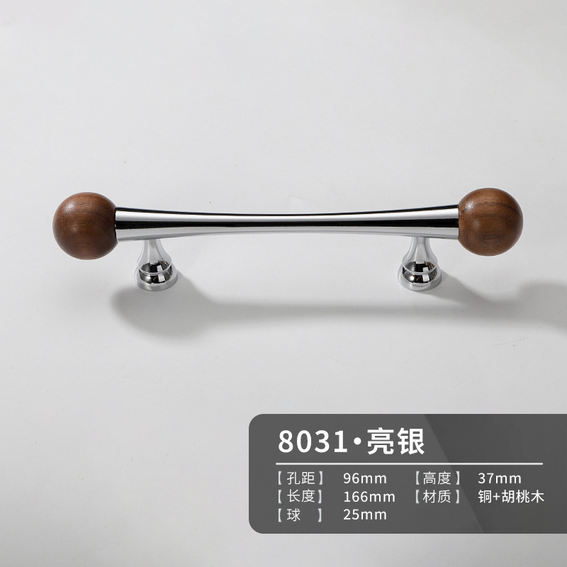 法式黄铜拉手实木中古风橱柜门衣柜鞋柜家具新中式抽屉长把手大全|undefined