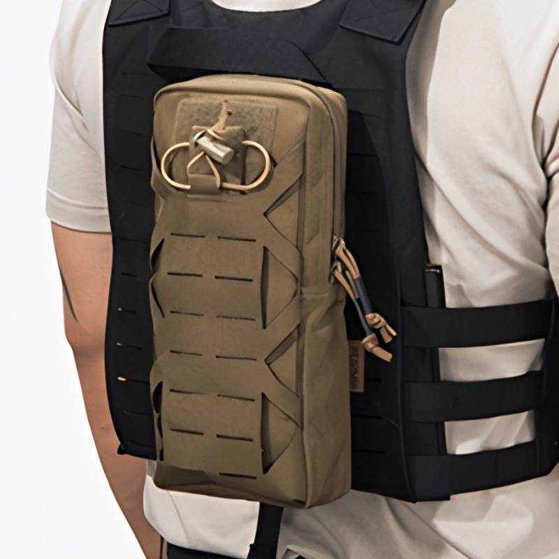 Nuevo producto Paquete de accesorios de almacenamiento de cuchillos de camping de campo personalizados, tácticas de montañismo, bolsa de almacenamiento de accesorios de riñonera EDC