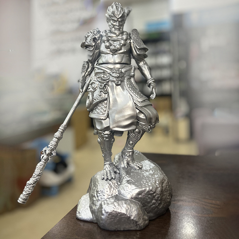 (2개) 35CM 대형 그레이트 세이지 핸드 헬드 소년 선물 헤어 세대를 둘러싼 새로운 블랙 우콩 신화 장식품 게임