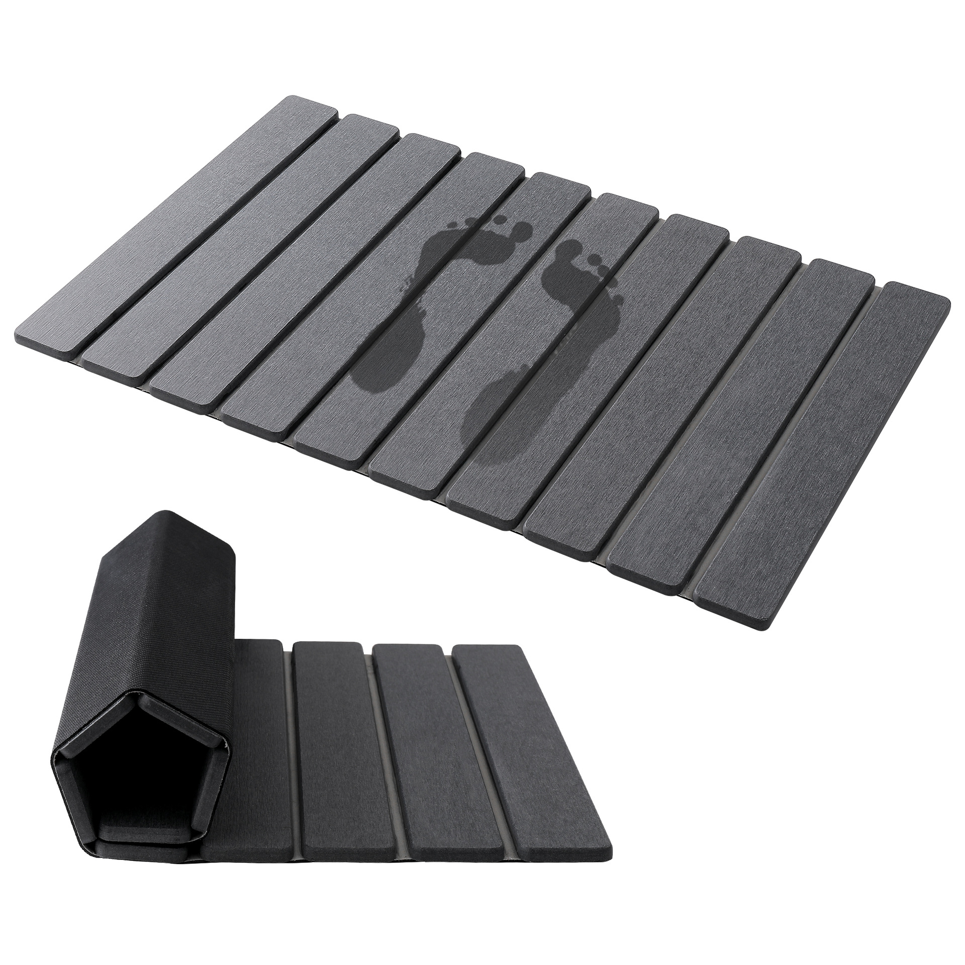 새로운 블랙 고무 밑창