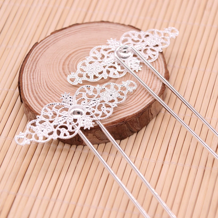 Элегантные handmade медные китайские шпильки для волос - идеальные аксессуары для невест и стилей Ханьфу