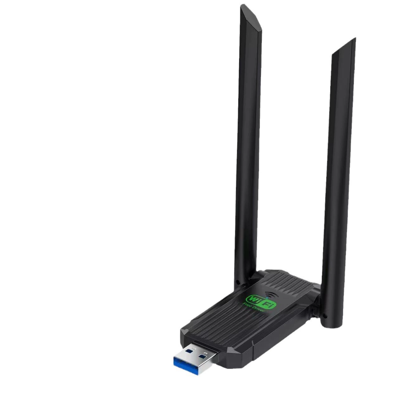 USB-беспроводная сетевая карта 5G, двойной диапазон, гигабитный 1300 Мбит/с, приемник для настольного компьютера, внешний Wi-Fi приемник