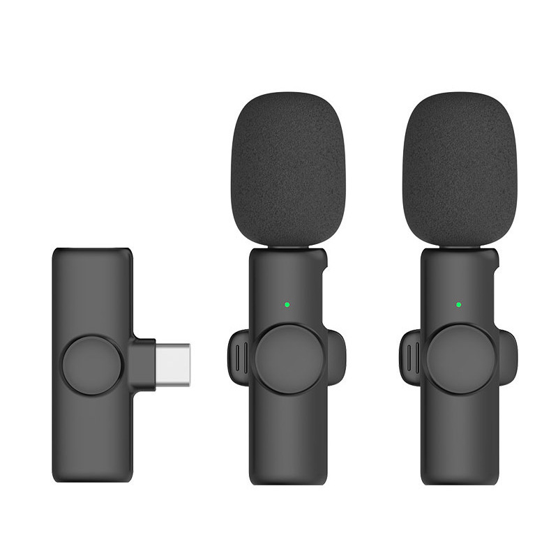 Modelo de explosión, modelo privado, uno, dos, micrófono inalámbrico, micrófono con pantalla digital, almacenamiento de carga, reducción de ruido, micrófono inalámbrico para teléfono móvil al por mayor