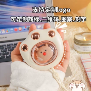 Грелка «Кошачья лапка» с USB-зарядкой зимняя