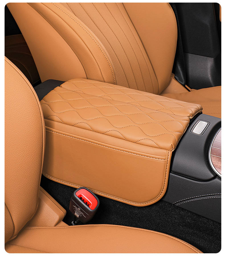 Suitable for Mercedes-Benz central armrest box pad E-class E300L new C- class C260L/GLC elbow heightening protection pad