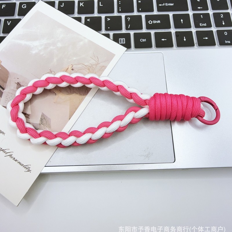 手工编织手机挂绳手腕防丢钥匙扣水杯包包钥匙挂件u盘绳挂饰腕带|undefined