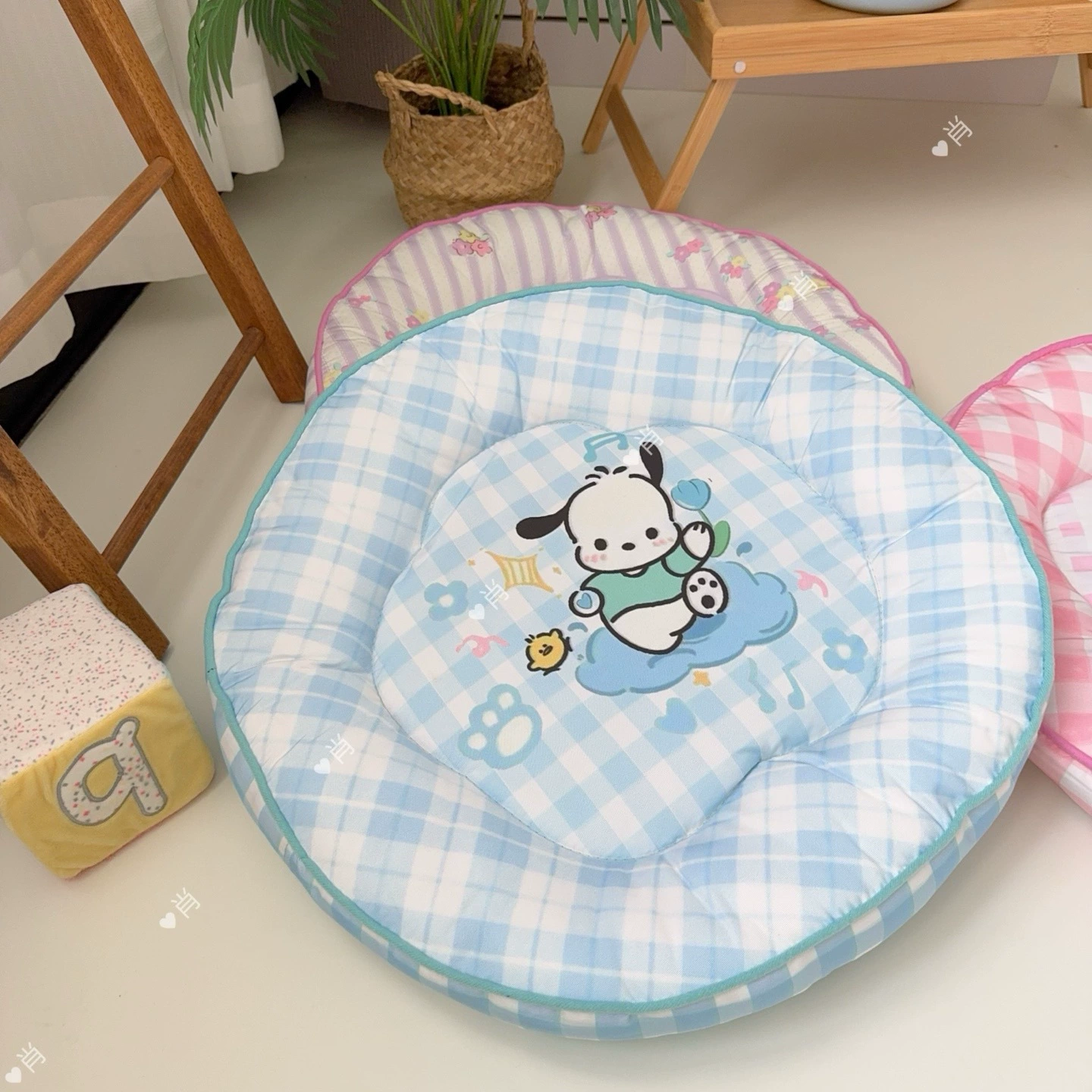 Летняя собачья будка, водоотталкивающая, круглая собачья будка, кошачья будка, собачий коврик, маленькая мальтийская собака, не требует особого ухода.