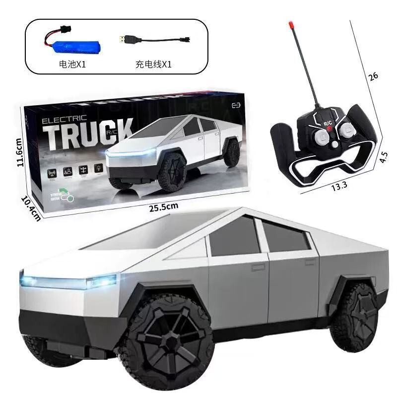 Amazon Hot Sale Cyber Pickup Tesla Children's Toy Remote Control Car Charging Remote Control Boy Toy Car Wholesale Amazon Hot Sale Cyber Pickup Tesla Children's Toy Remote Control Car Charging Remote Control Boy Toy Car Wholesale
