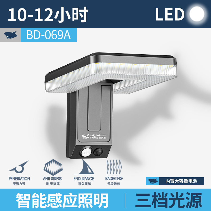 户外防水壁灯墙壁灯别墅大门口背景墙感应灯花园露台灯太阳能庭院|undefined