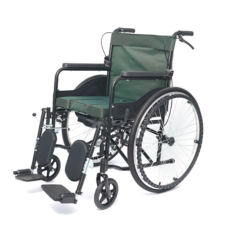 silla de ruedas plegable ligera pequeña silla de ruedas discapacitados mayores al por mayor simple y portátil scooter