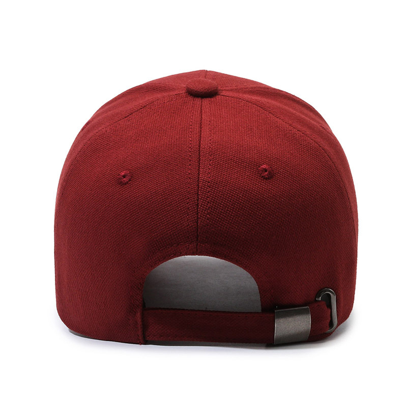 Baseball Cap For Men Embroidered Versatile Curved Brim Design_voghion.com