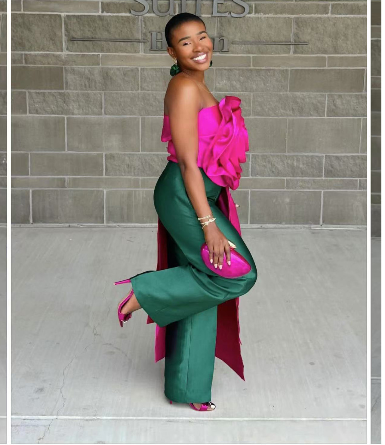 BKQU Chic Large 3D Flower Women's Vest Strapless Zipper Backless Crop Top 2025 Summer Asymmetrical Ribbon Sexy Elegant Party Top photo