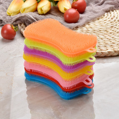 Factory Dishwashing Brush Insulation Cleaning Brush Oil-Proof Dishwashing Kitchen Pet Brush Non-Silicone