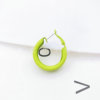 Round earrings, brand spray paint, new collection, simple and elegant design, wholesale