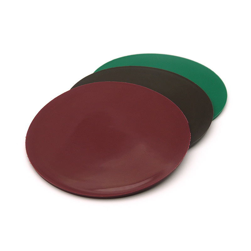 Creativo de dibujos animados doce constelación montaña PVC de goma suave antideslizante estera taza de té de silicona redonda estera de aislamiento